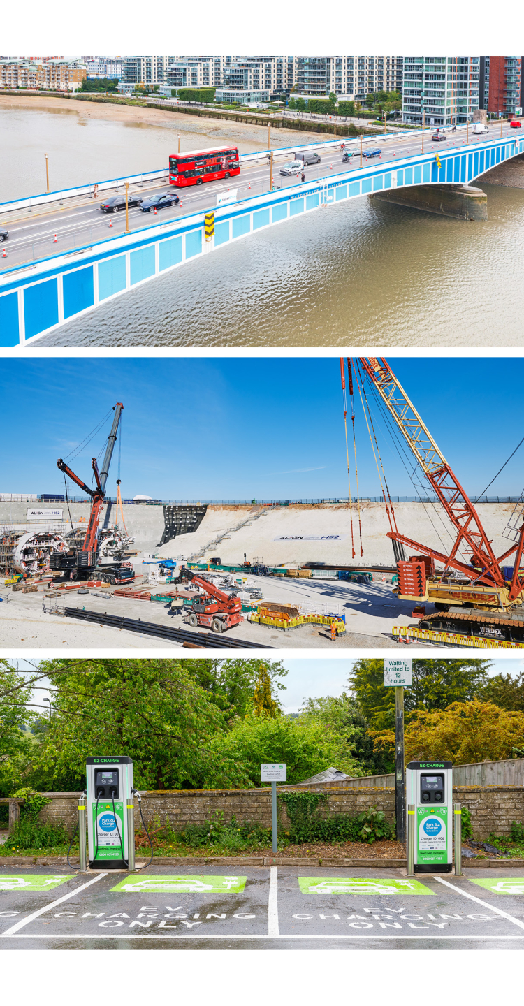 Our Businesses collage