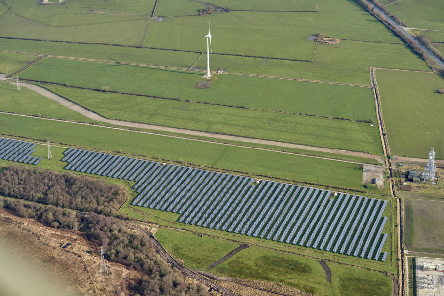 Morecambe Wastewater Treatment Works.