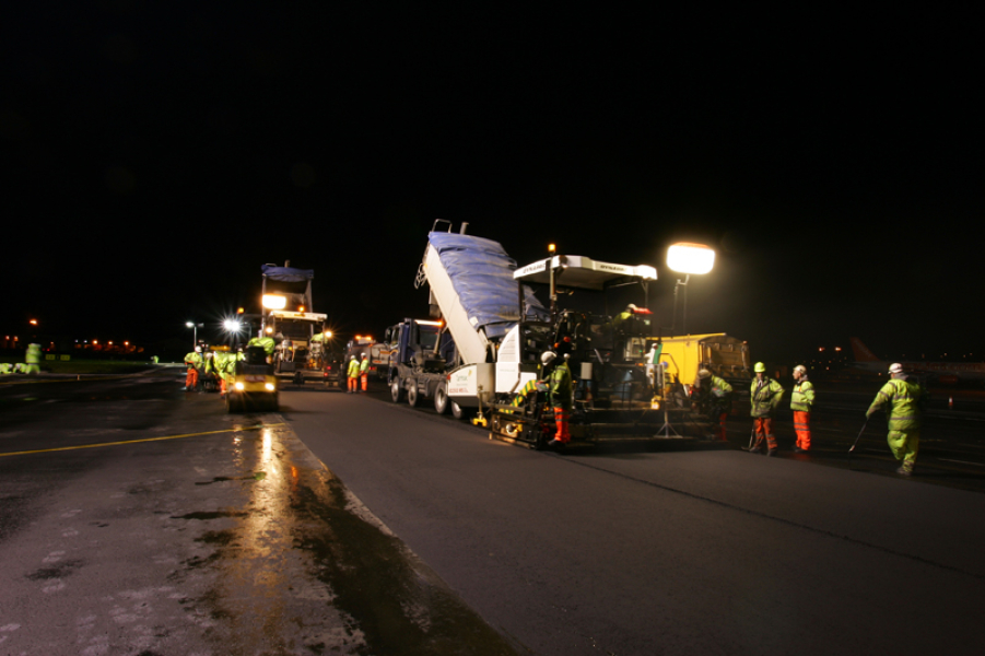 Glasgow airport VolkerFitzpatrick rehabilitation works