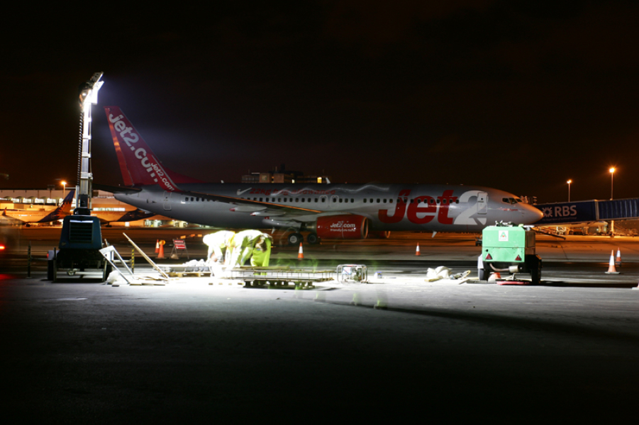 Glasgow airport VolkerFitzpatrick rehabilitation works