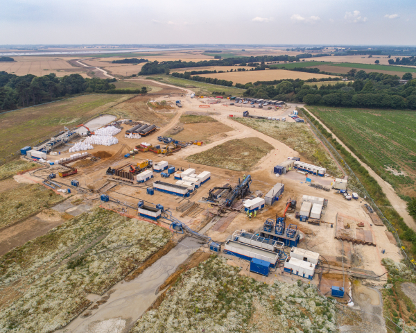 VolkerTrenchless Solutions on site at the East Anglia One project.